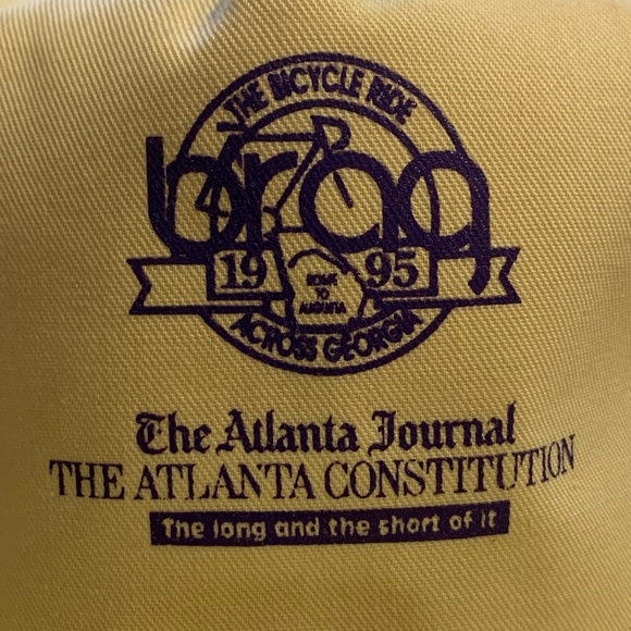 NWOT VTG Bike Ride Across Georgia High Profile Hat - Picture 2 of 7